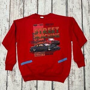 Vintage 1980s Street Machine Car Auto Show Orlando Florida 80s Sweatshirt